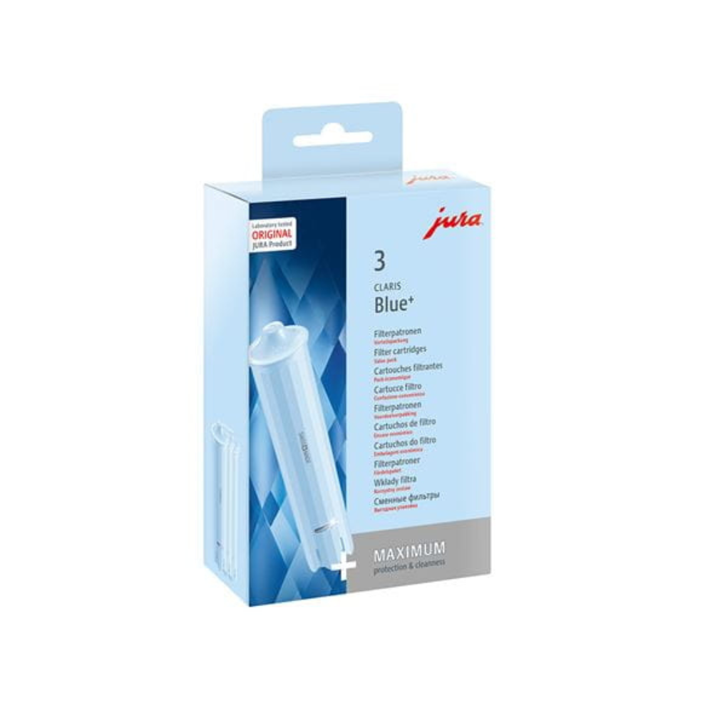 JURA CLARIS Filter Cartridge Blue+  Pack of 3